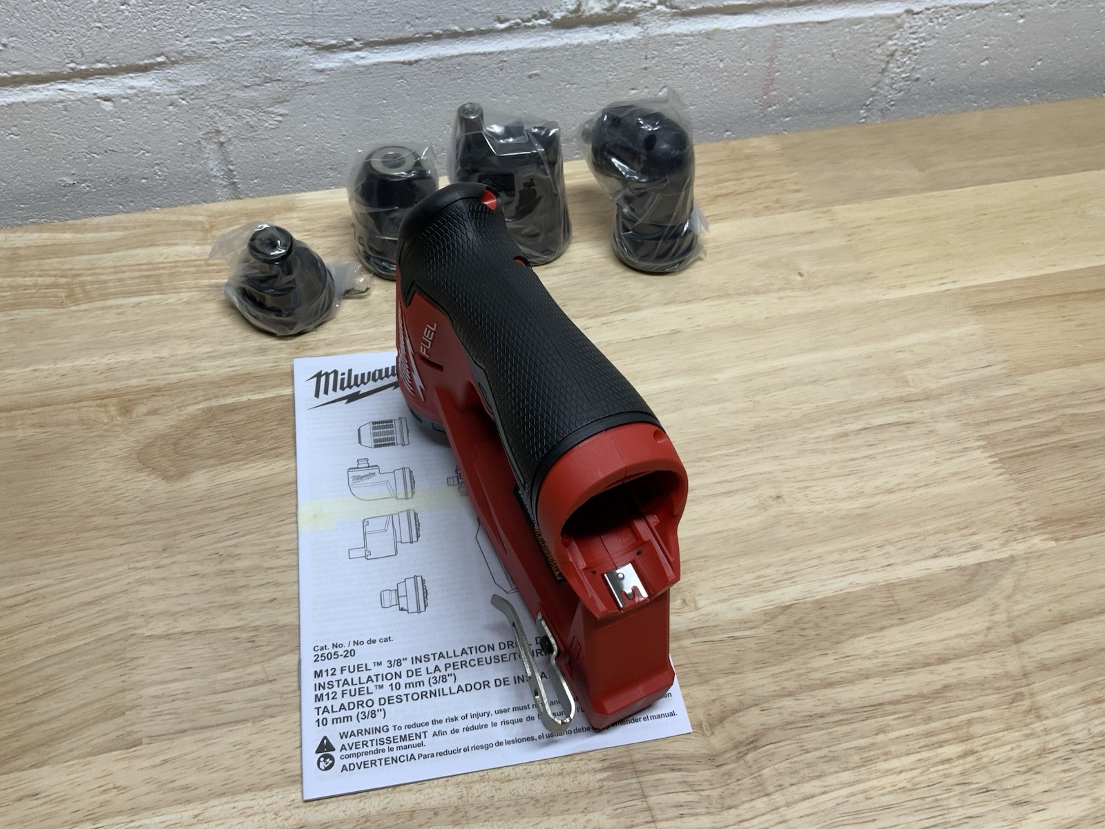 Milwaukee 2505-20 M12 FUEL 4-in-1 Installation Drill Driver - NEW FROM KIT
