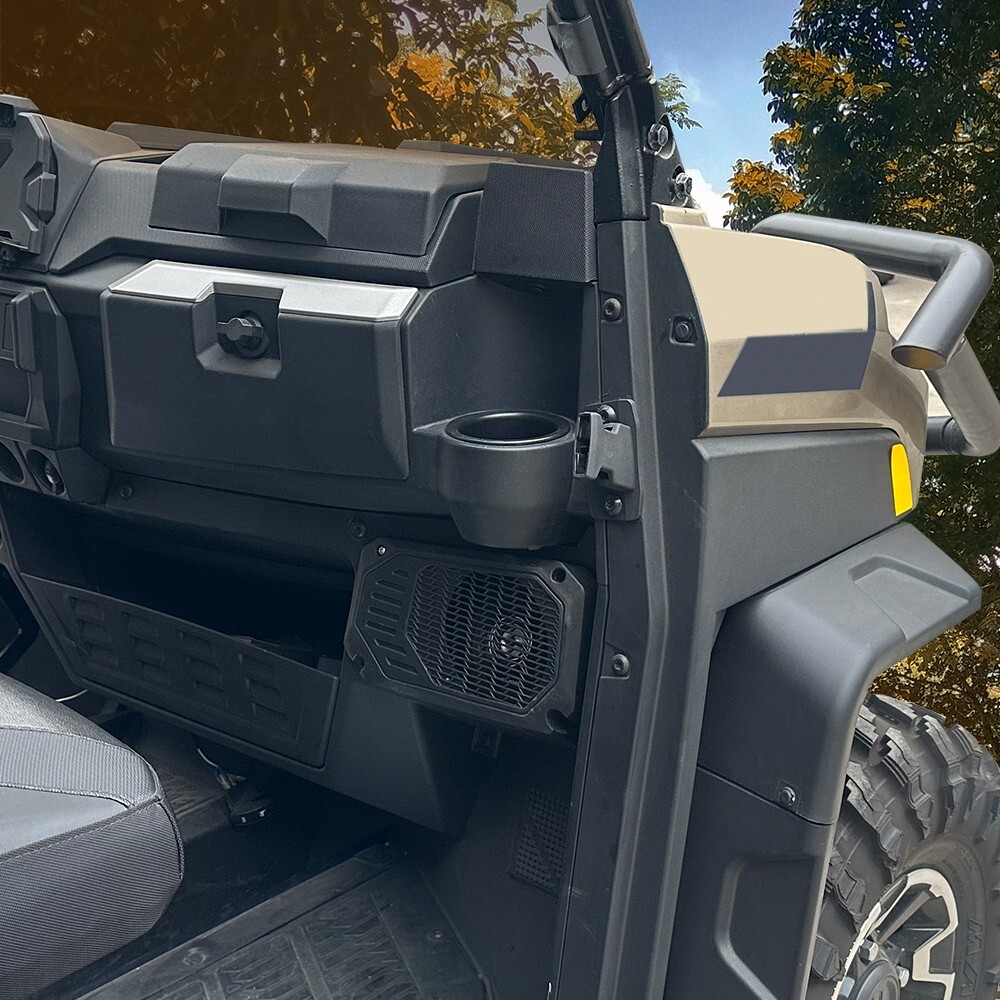 Under Dash Speaker Pods Compatible with Polaris Ranger XP 1000/Crew 2018-2024