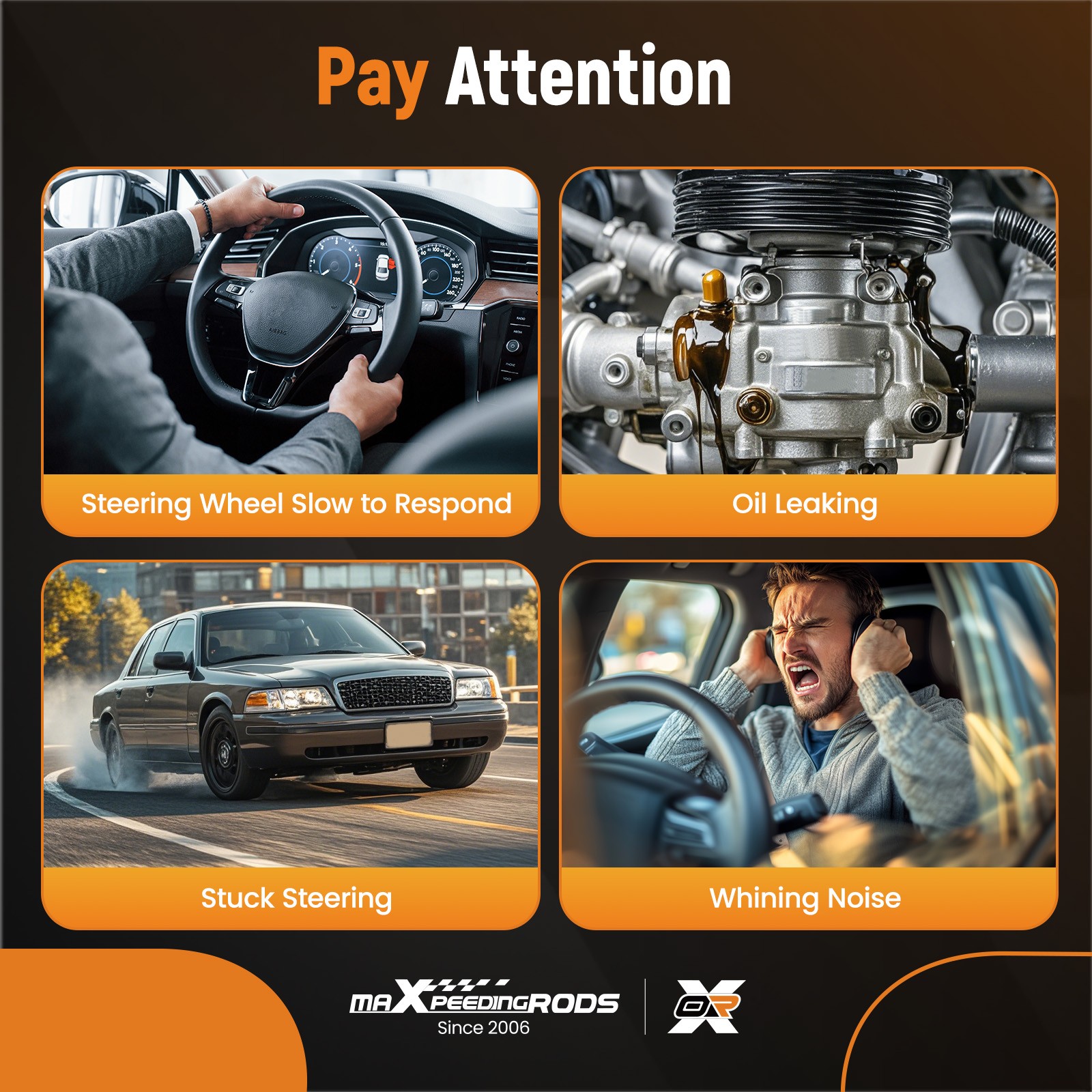 Power Steering Pump For Ford Edge 3.5L 3.7L 2011-2014 21-4062 CT4Z3A674A