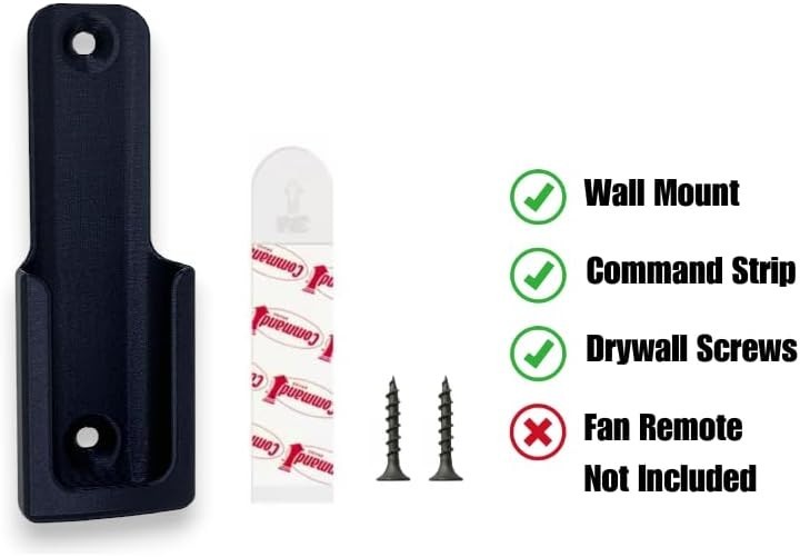 Ceiling Fan Remote Holder Wall Mount Bracket for Hunter K5579 K5580 Ceiling Fan