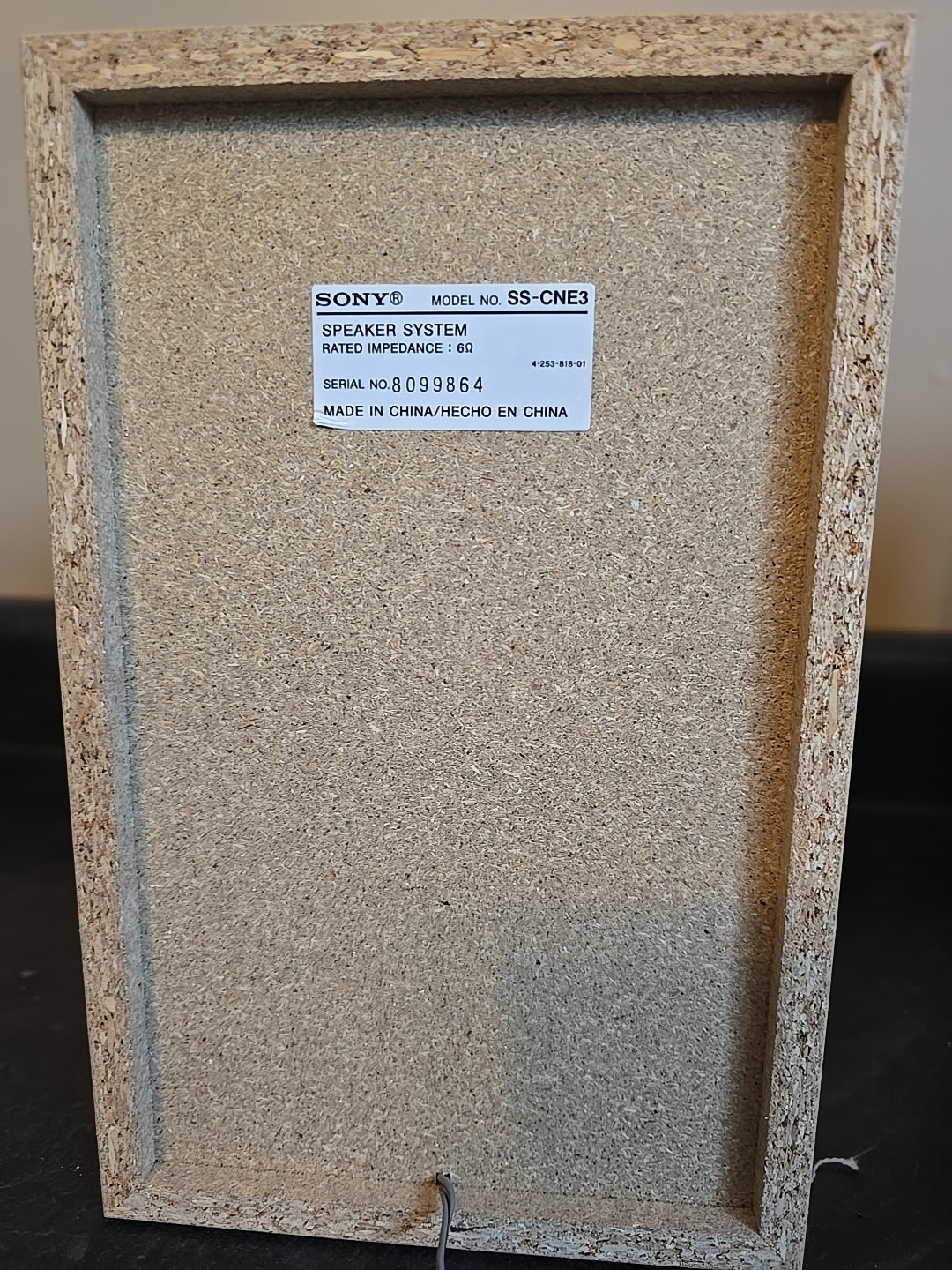 Sony Bookshelf Stereo System CMT-NE3 CD Cassette Tape AM FM Tested