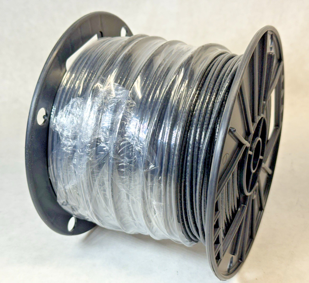 NEW Southwire 11587301 THHN Building Wire Solid Cu, 12 AWG, Black, 500 ft.