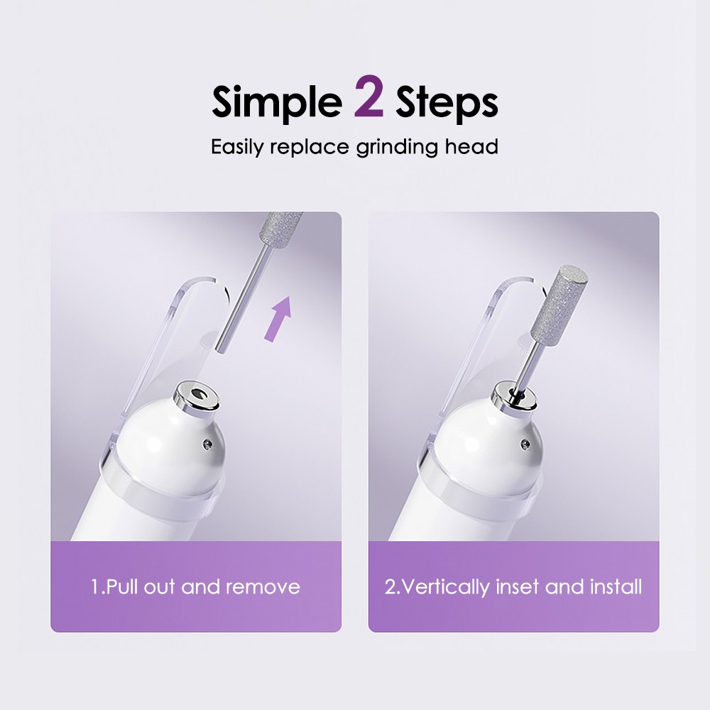 Professional Self Toe Nail Grinder For Thick Toenails Set Manicure And Pedicure