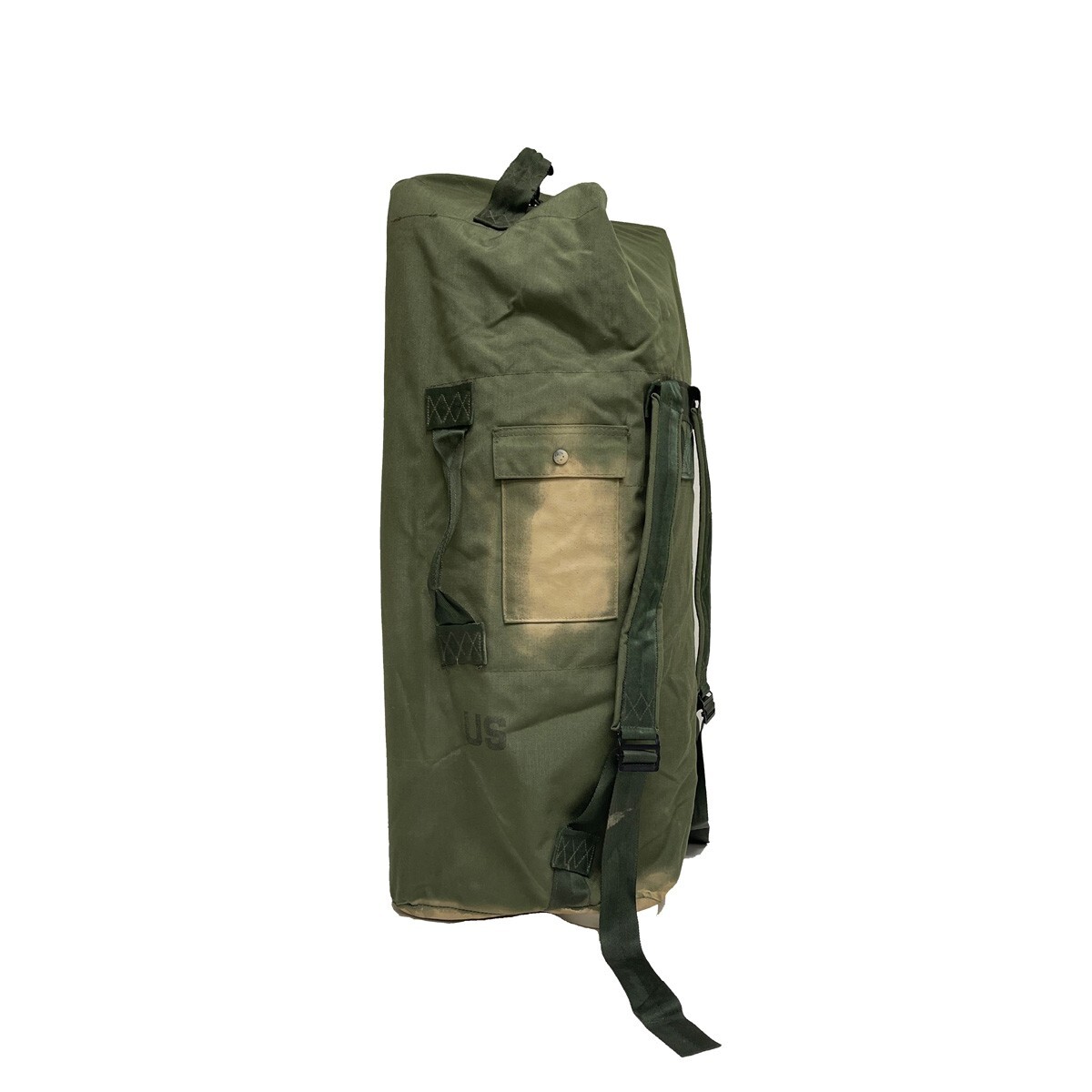 Official US Military Olive Drab Duffel Bag Used Free Shipping
