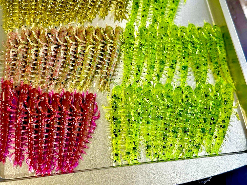 Soft Plastic 3" Hellgrammites Fishing Baits