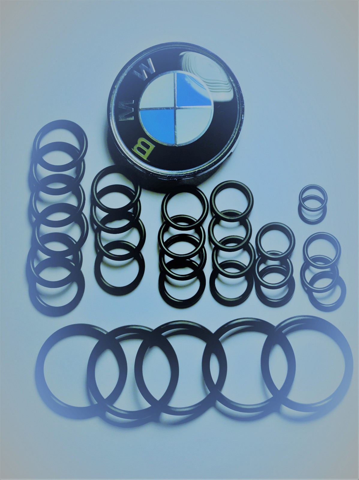 BMW Cooling System O-Ring Kit Set E46 316 318 320 323 325 328 330  M52 M54 S54