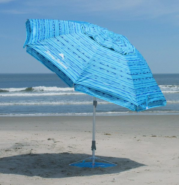 Tommy Bahama 7.5' Beach Umbrella w/ Tilt  BLUE