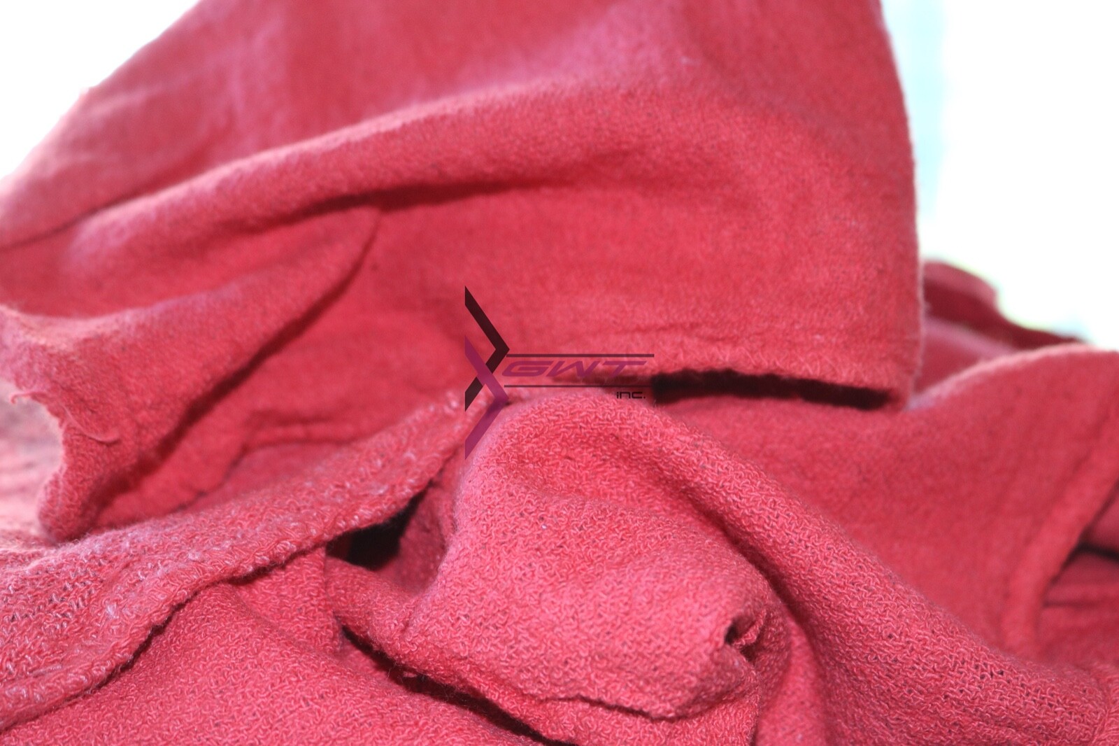 2500 Pieces Red Shop Towels Large 15x14 Cleaning Rags, Fast Free Shipping