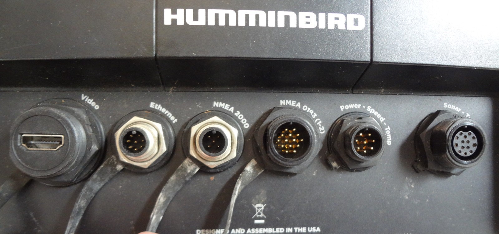 HUMMINBIRD ONIX 10CI NT SI MARINE GPS CHART PLOTTER FISHFINDER RADAR MFD w POWER