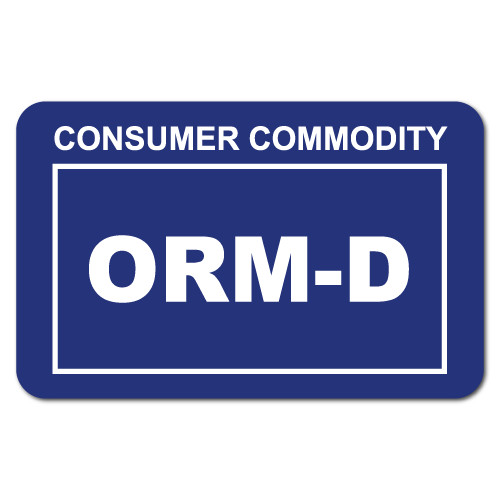5 ORMD ORM-D 1.5 x 2.5 inch "other" HAZMAT Qty Shipping Label Sticker UPS Fedex