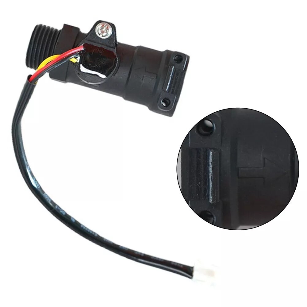 2pc Water Flow Sensor Water Heater Flow Meter Water Heater Flow Sensor Hot Water