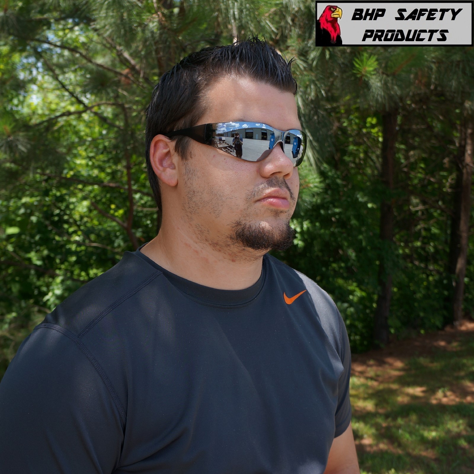 (12 PAIR) PYRAMEX INTRUDER SAFETY GLASSES SILVER MIRROR LENS SUNGLASSES S4170S