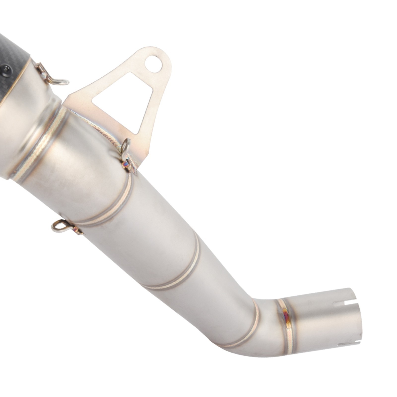 For Honda CBR1000RR 2008-2016 Exhaust Tips Muffler Mid Link Pipe System Carbon