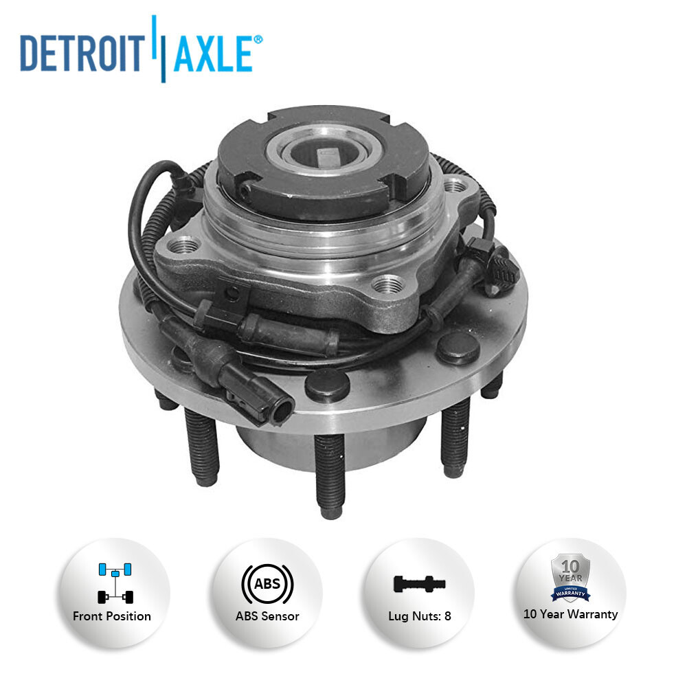 Front U-Joint Axles & Wheel Hub 4x4 99-04 Trucks Ford F250 F350 Dana 60 ONLY