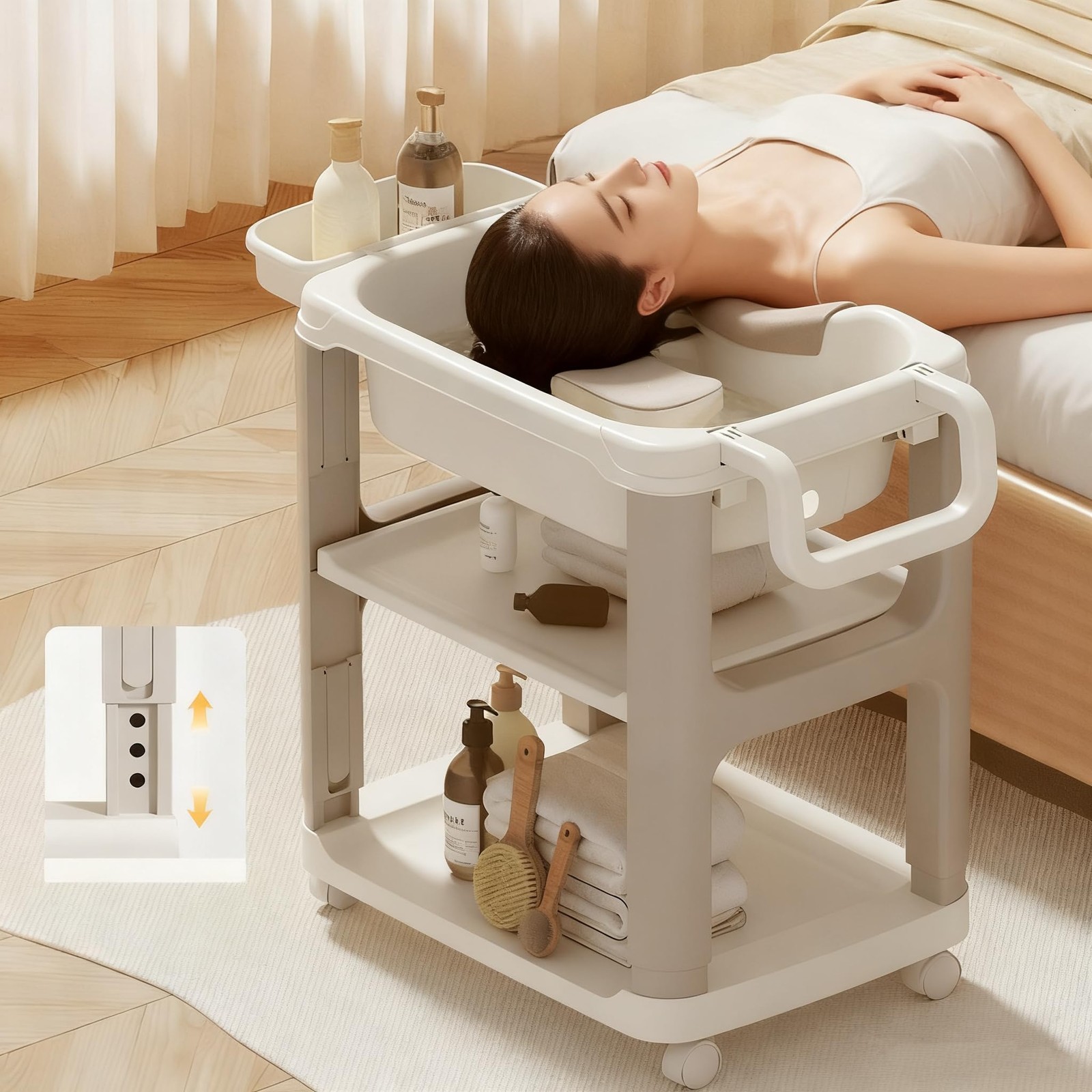 Portable Hair Washing Basin for Bedridden, Portable Shampoo Bowl | Hair Washi