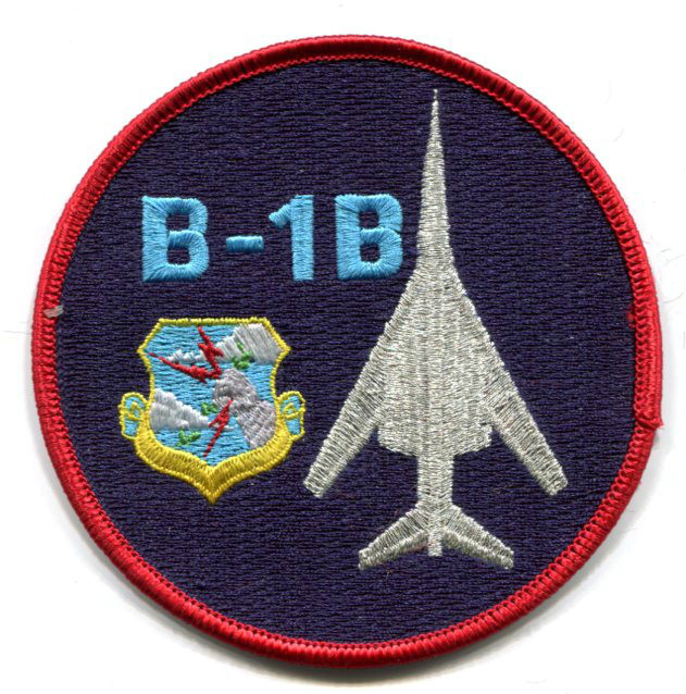 USAF Rockwell International B-1 Lancer Patch US seller Bomber Iraq Afghanistan