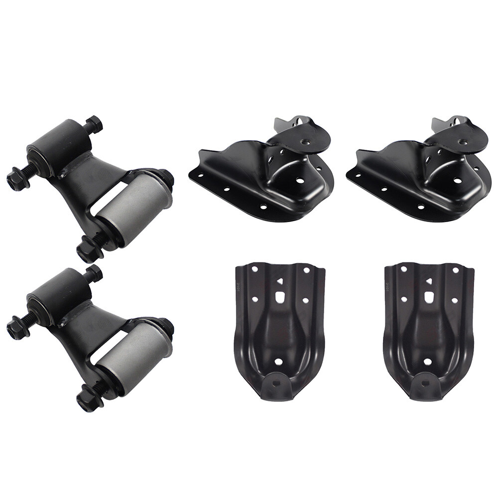 For K1500/2500/3500 FORWARD & REARWARD Leaf Spring Shackle & Bracket Hanger Set