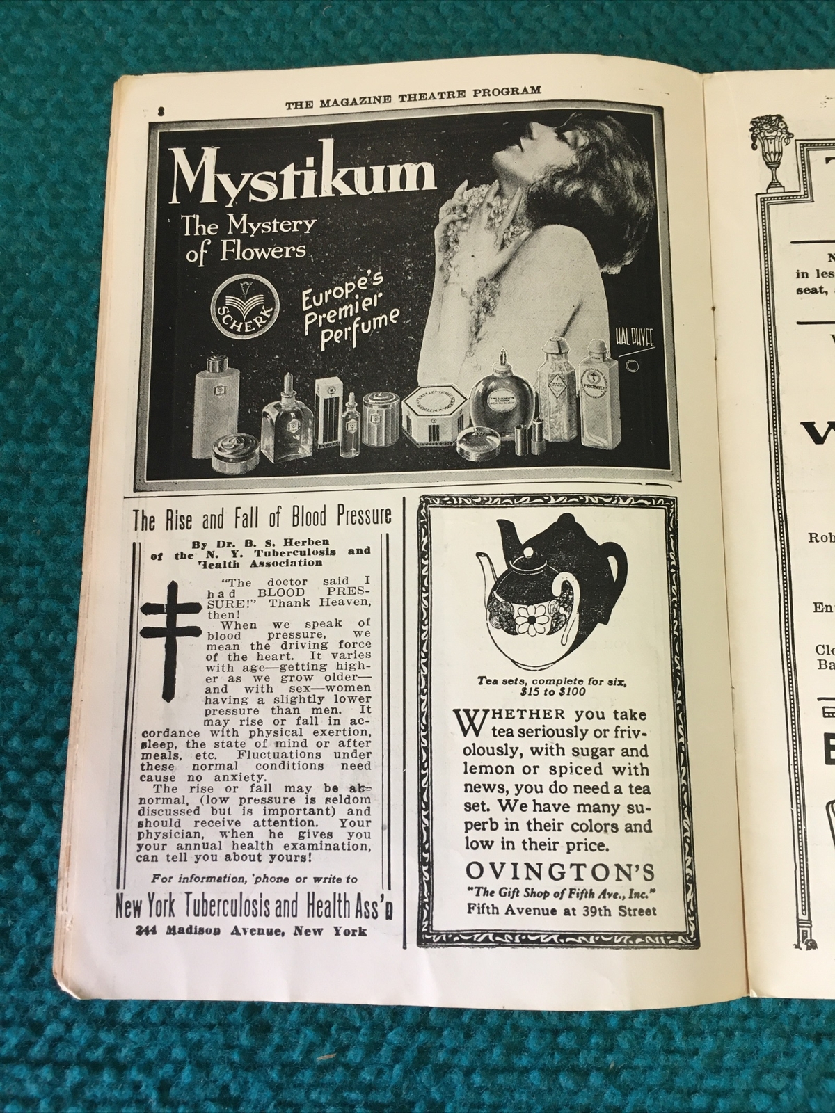 1925 Vintage : THE CASINO "Sky High" BROADWAY PLAYBILL PROGRAM @ Willie Howard