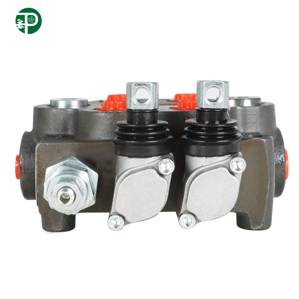 2 Spool 25GPM Hydraulic Directional Control Valve BSPP Tractor Loader US