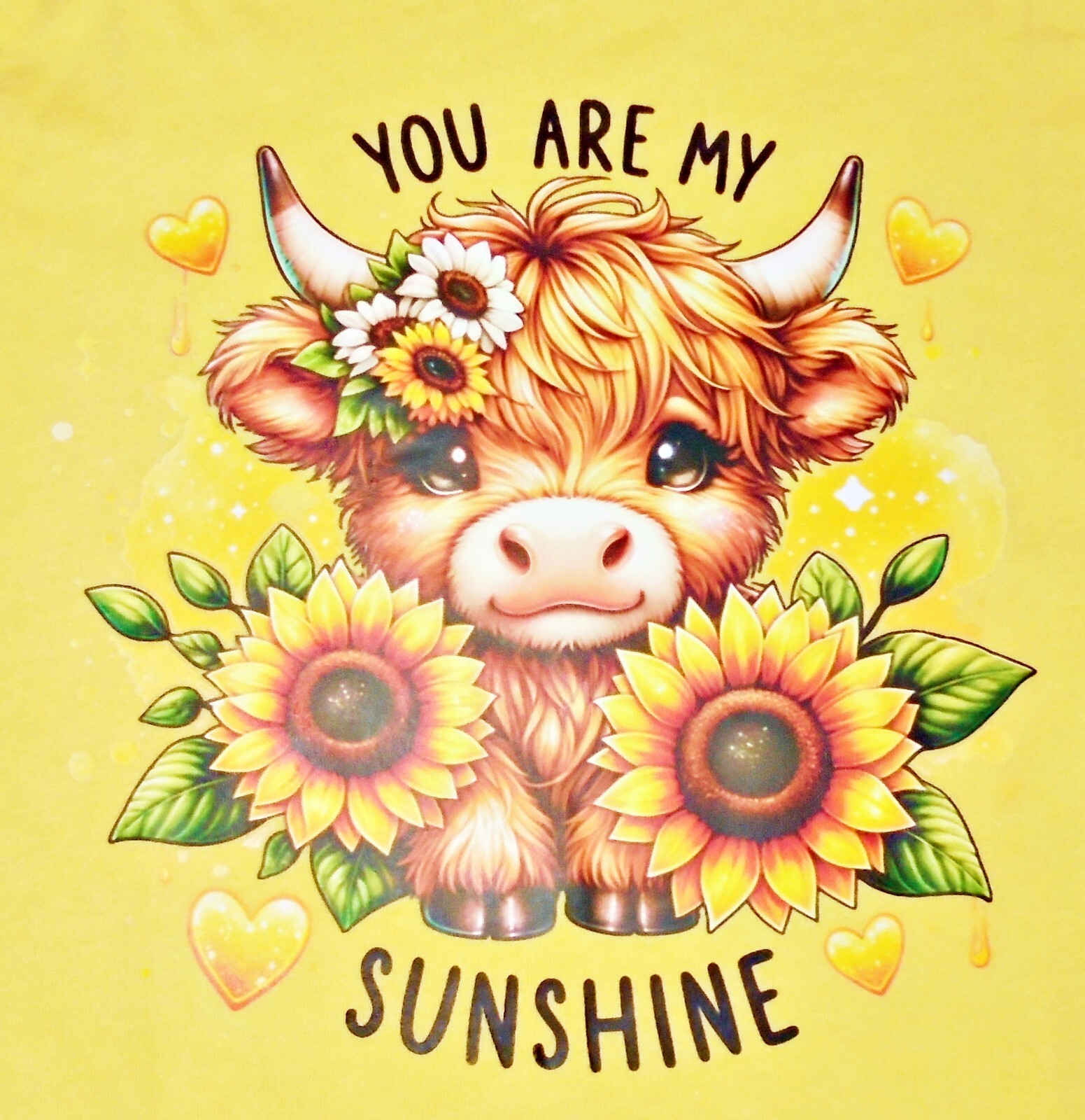 Gymboree Girls Sunflower Leggings Tee Set with Ponytail Ties