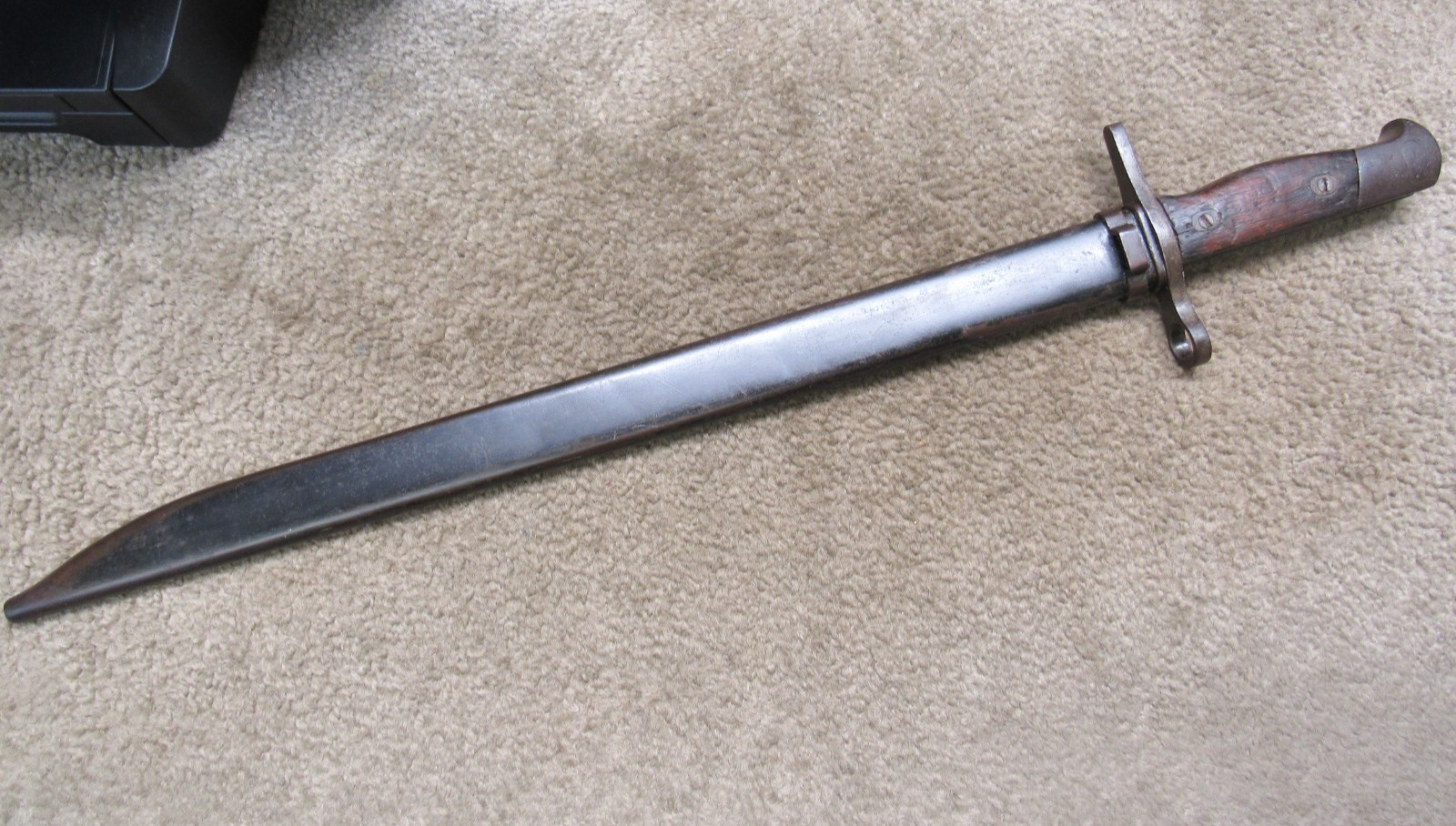 WW2 Japanese Type 30 Bayonet W/ Scabbard Toyoda Jido Shokki Seisakusho Arsenal