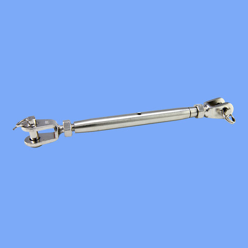 T316 Stainless Steel Jaw/Jaw Closed Body Turnbuckle, 1/2"