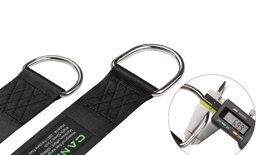 Tree Swing Straps (Set of 2), Tree Hanging Kits 5ft Length with 2 Heavy Duty