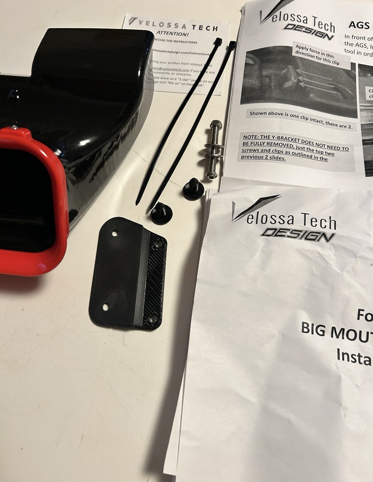 Velossa Tech Big Mouth Ford Edge ST