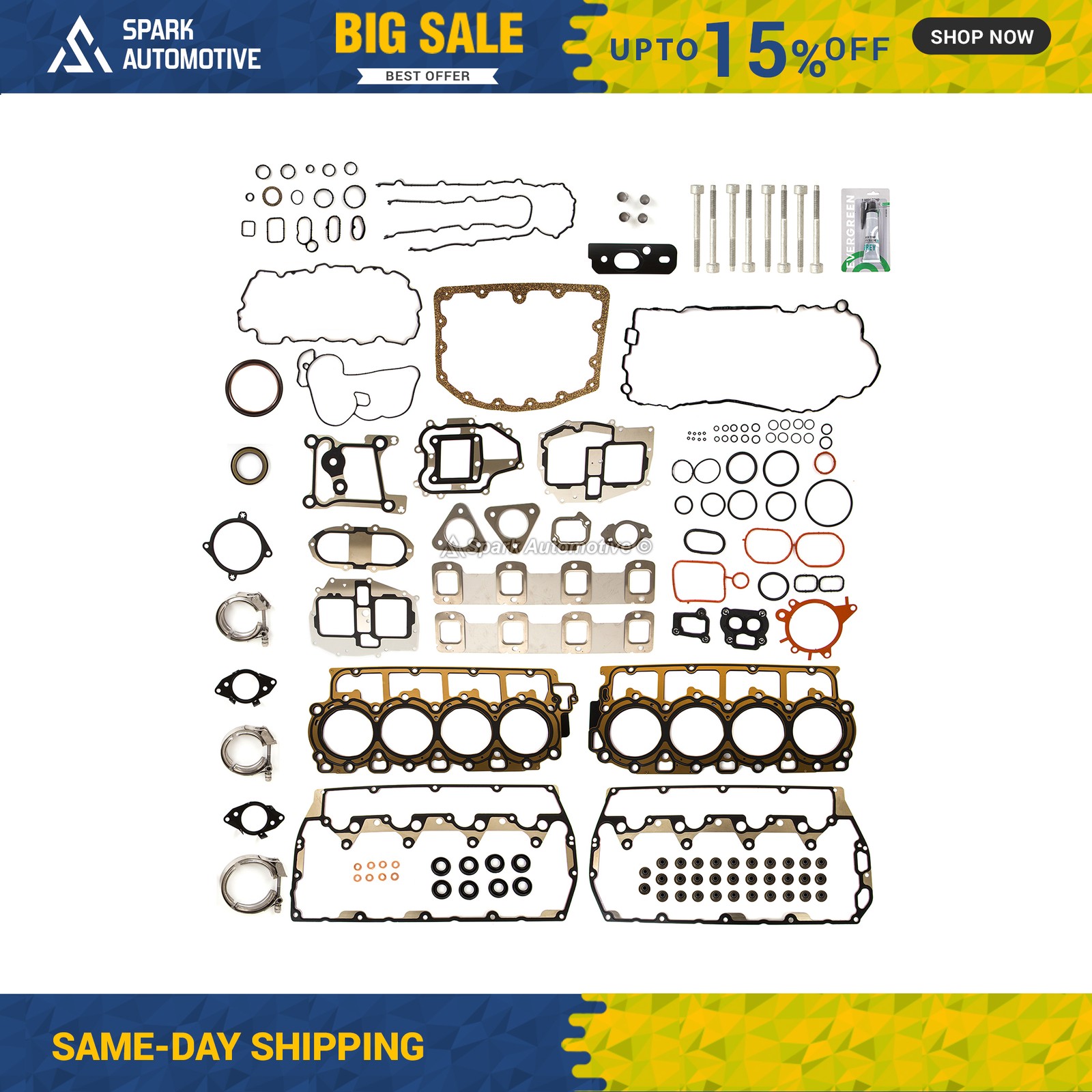 Full Gasket Set Fit 11-14 Ford F250 F350 F450 F550 6.7L DIESEL OHV 32V