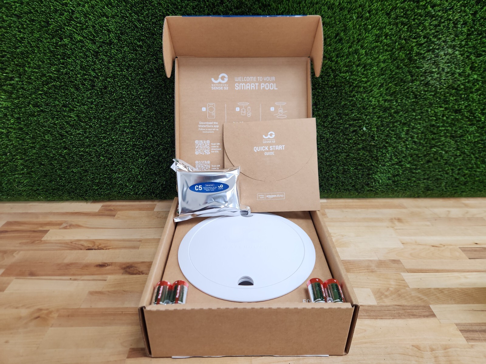 OPEN BOX Waterguru Sense 2 Chlorine & pH Monitoring for Pools & HotTubs