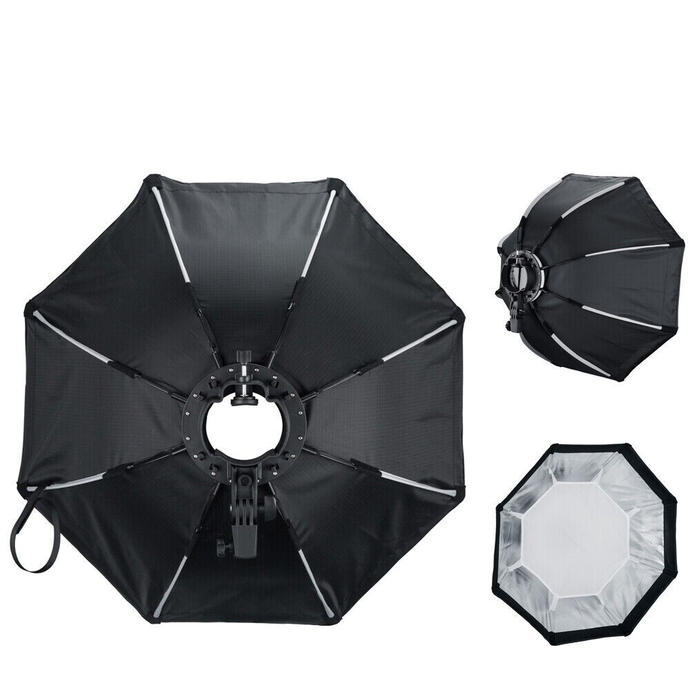 US Triopo KX90 90CM Foldable Speedlite Octagon Softbox for Godox V1 AD200 V860II