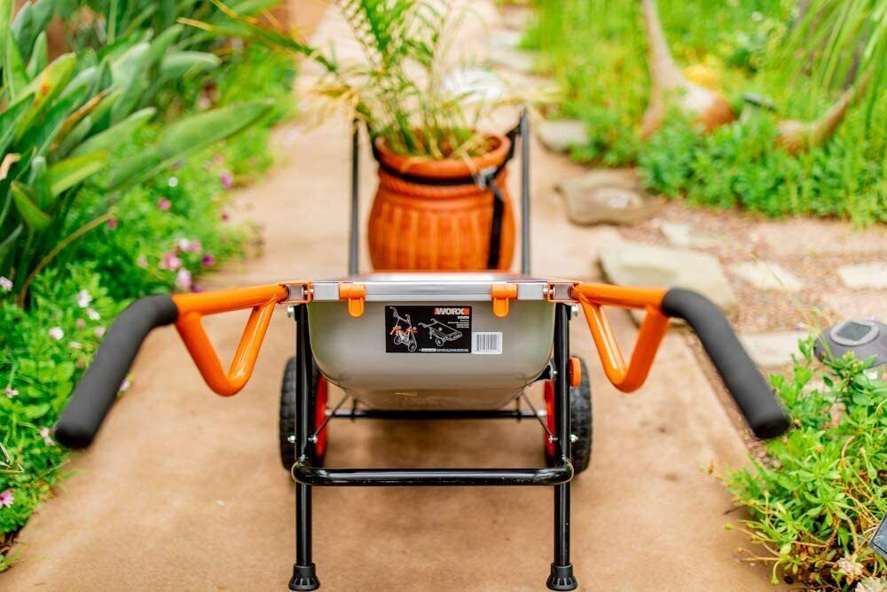 WG050 WORX AeroCart: 8-in-1 All Purpose WheelBarrow Garden Yard Cart