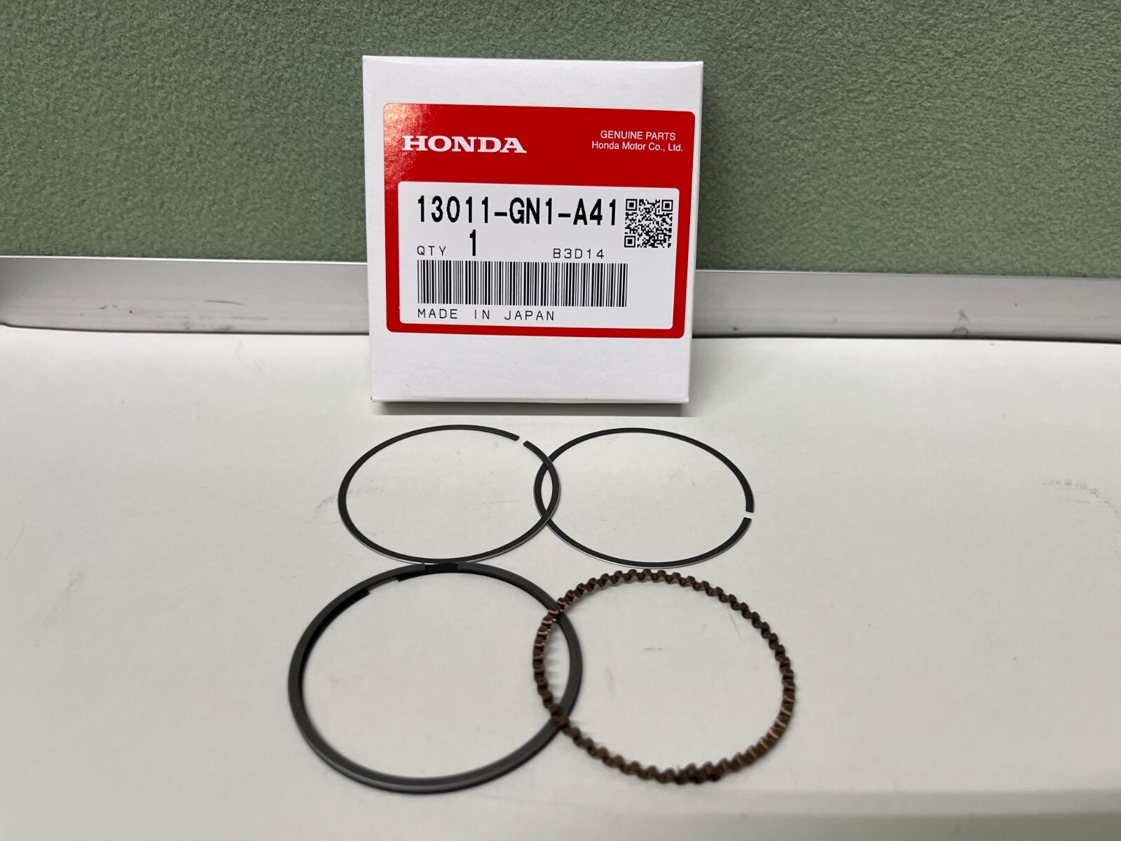 HONDA OEM PISTON KIT (STANDARD SIZE) FOR A 2000-2013 XR80R/CRF80F GENUINE NEW