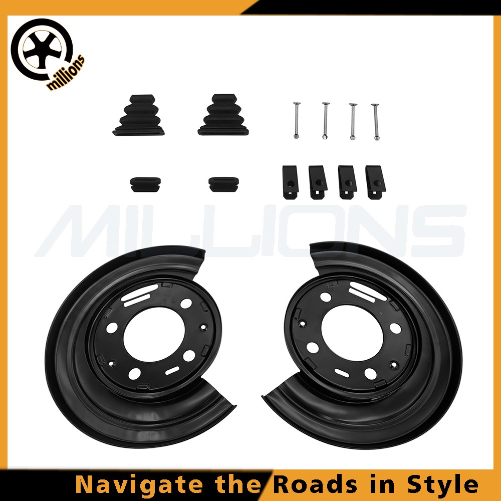 2Pcs Rear Brake Dust Shield 947-036 For 1999-2015 Ford F-250 F-450 Super Duty