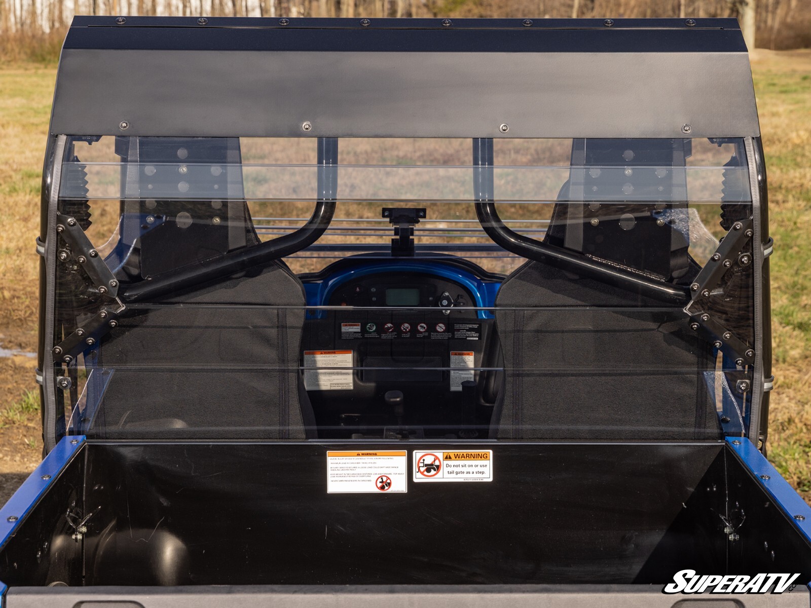 SuperATV Rear Windshield for Kymco UXV 700I / 2019+