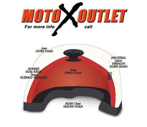 Honda CRF 250R 450R Air Filter Maxima Pro CRF250R 250X CRF450R 450X 250 450