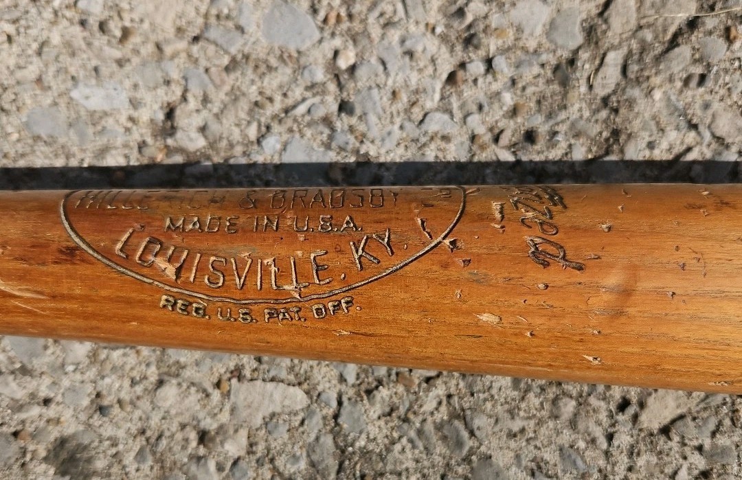 Vintage Game Used Cleveland INDIANS Star WOODIE HELD baseball Bat BALTIMORE '66