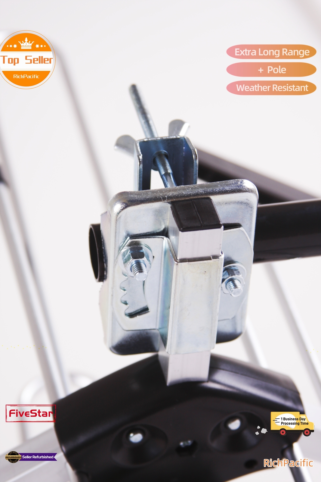 Newly upgraded VHF UHF 4K HDTV Antenna Outdoor 300 Miles Mounting Kit Included