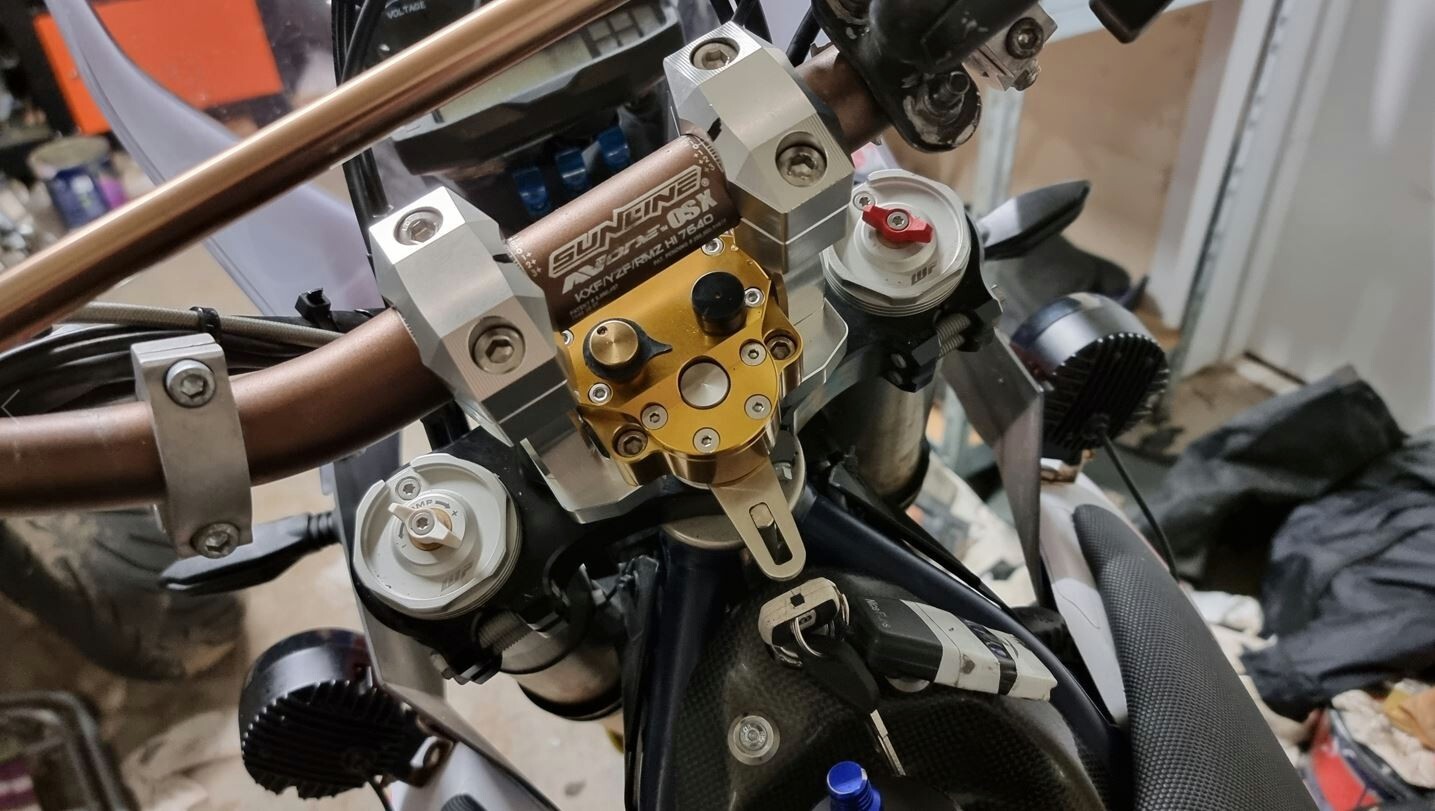 Steering Damper Reversed Safety For Husqvarna 701 ENDURO/Supermoto 2016-2023