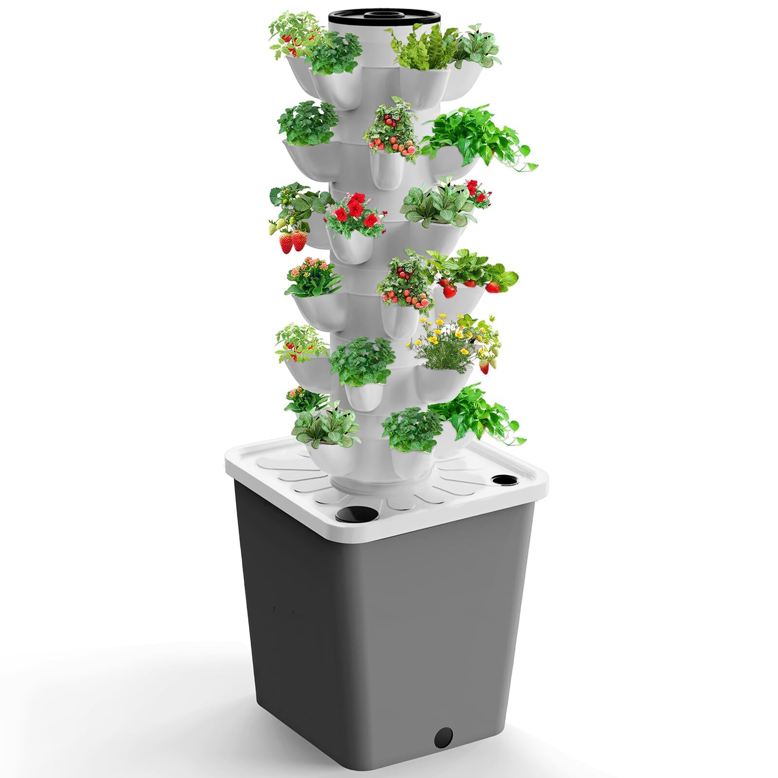 Hydroponics Growing System Kit 25/30 Pods Hydroponic Grow Kit Hydroponic Tower