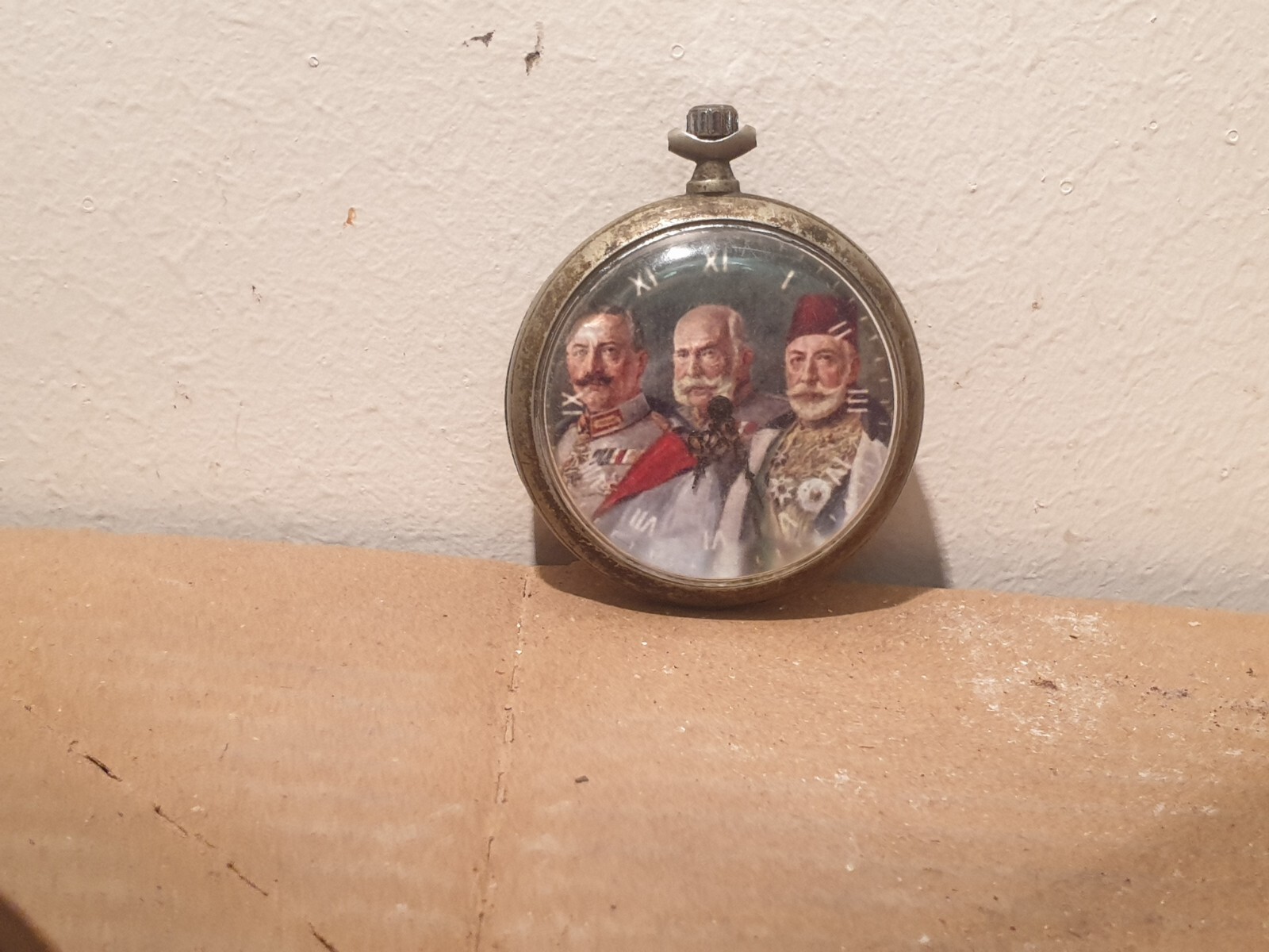 WWI German Officers Ancre Watch Kaiser Wilhelm/Franz Joseph/SULTAN MEHMED Ottmam