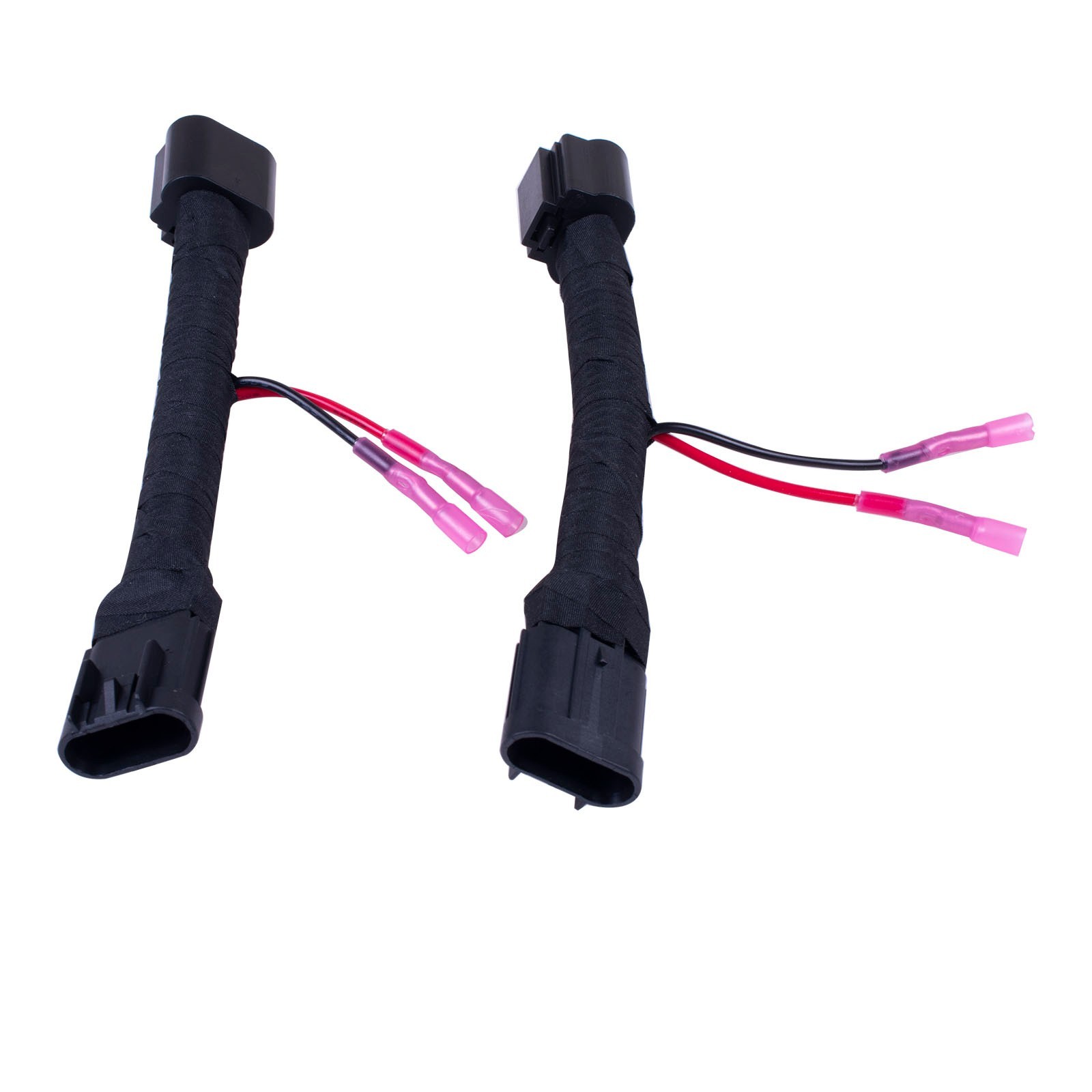 2PCS NEW Headlight Conversion Adapter Harness For Chevrolet Camaro 2010-2013