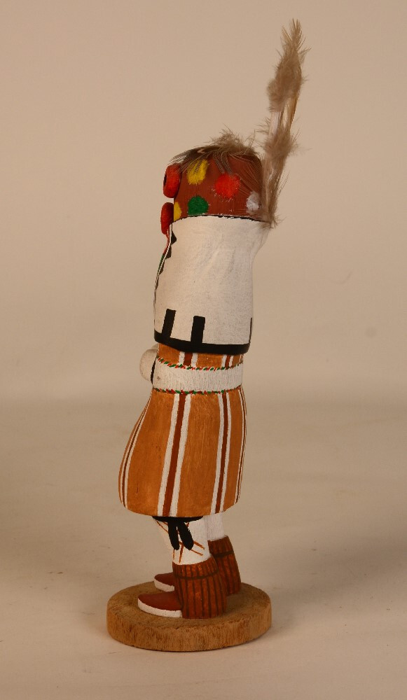Masau Kachina / Katsina by Warren Silas, Shungopavi Village