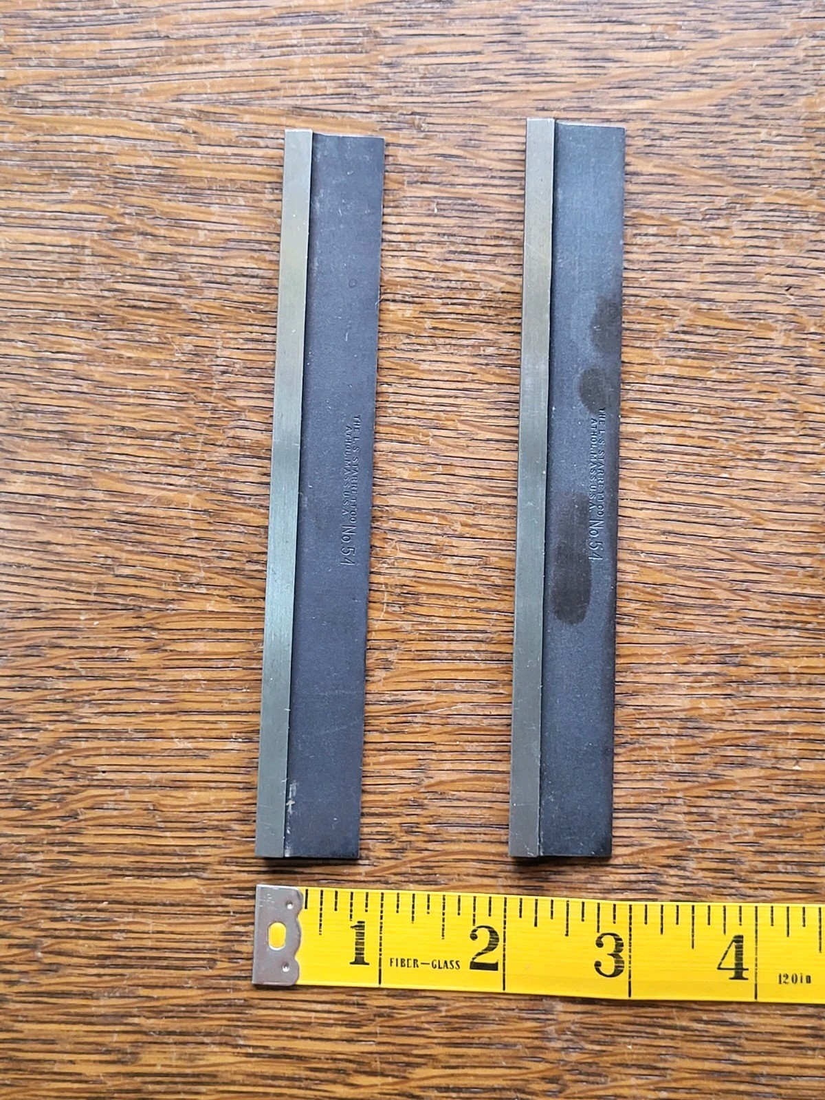 (2) Vintage L. S. Starrett No. 54 6" Hold Downs Machinist Tools USA