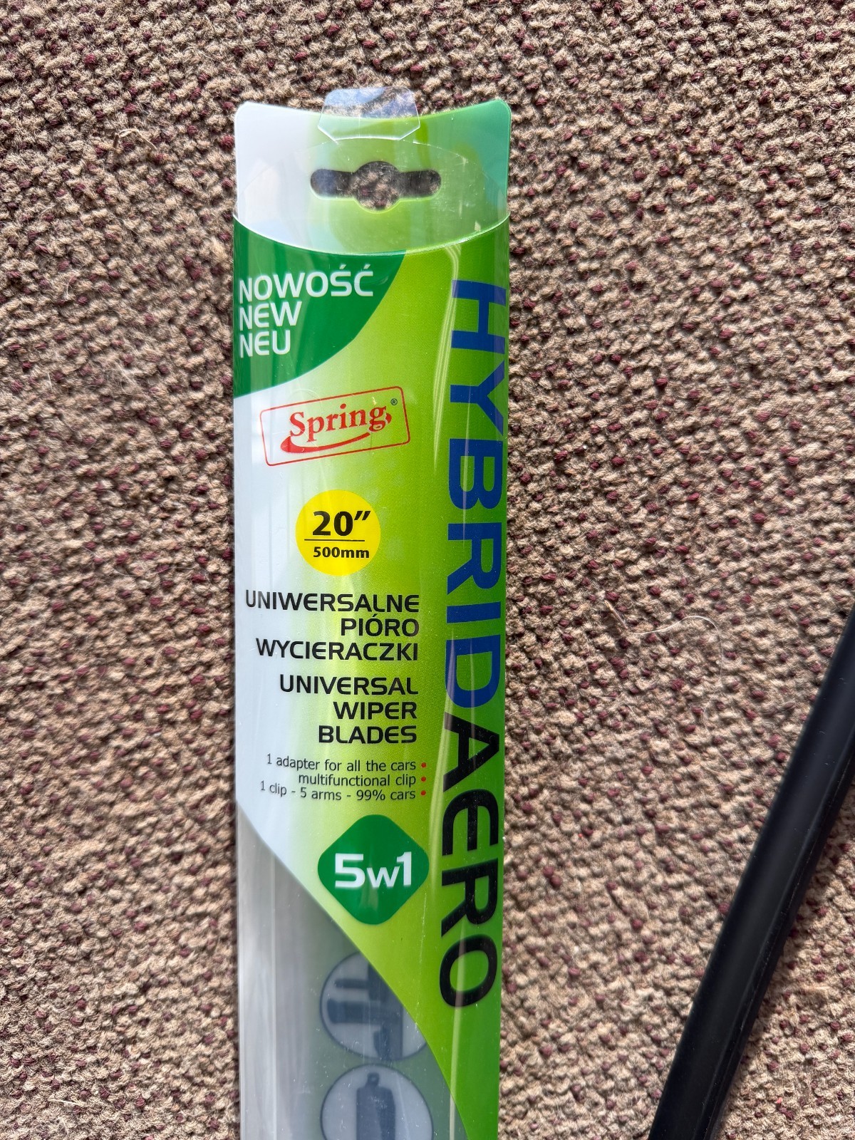 50 pcs Bulk 20" Universal Wiper Blades Master Case