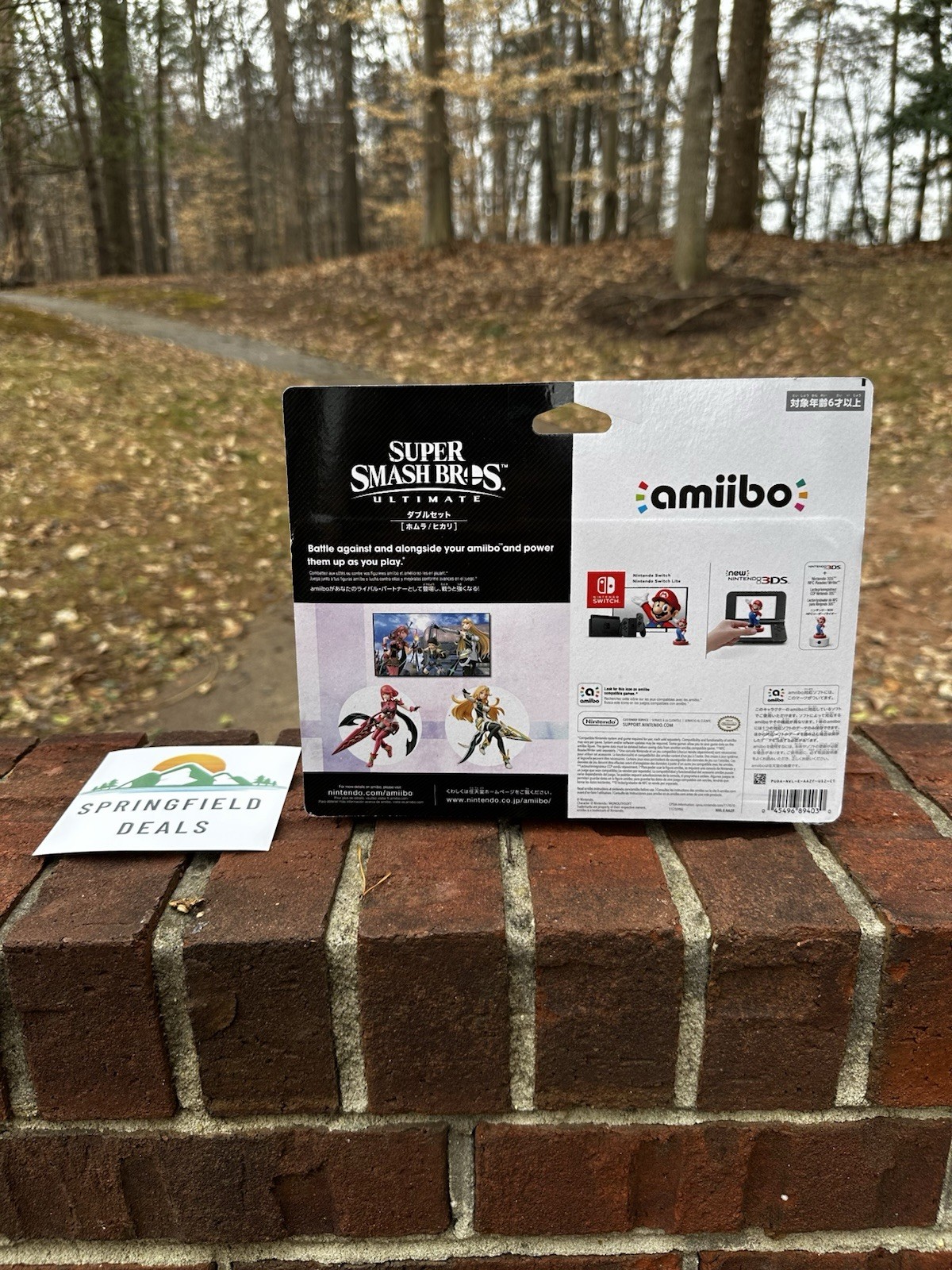 Nintendo Super Smash Bros Pyra & Mythra Amiibo 2 Pack SEALED NEW ✅ FREE SHIPPING