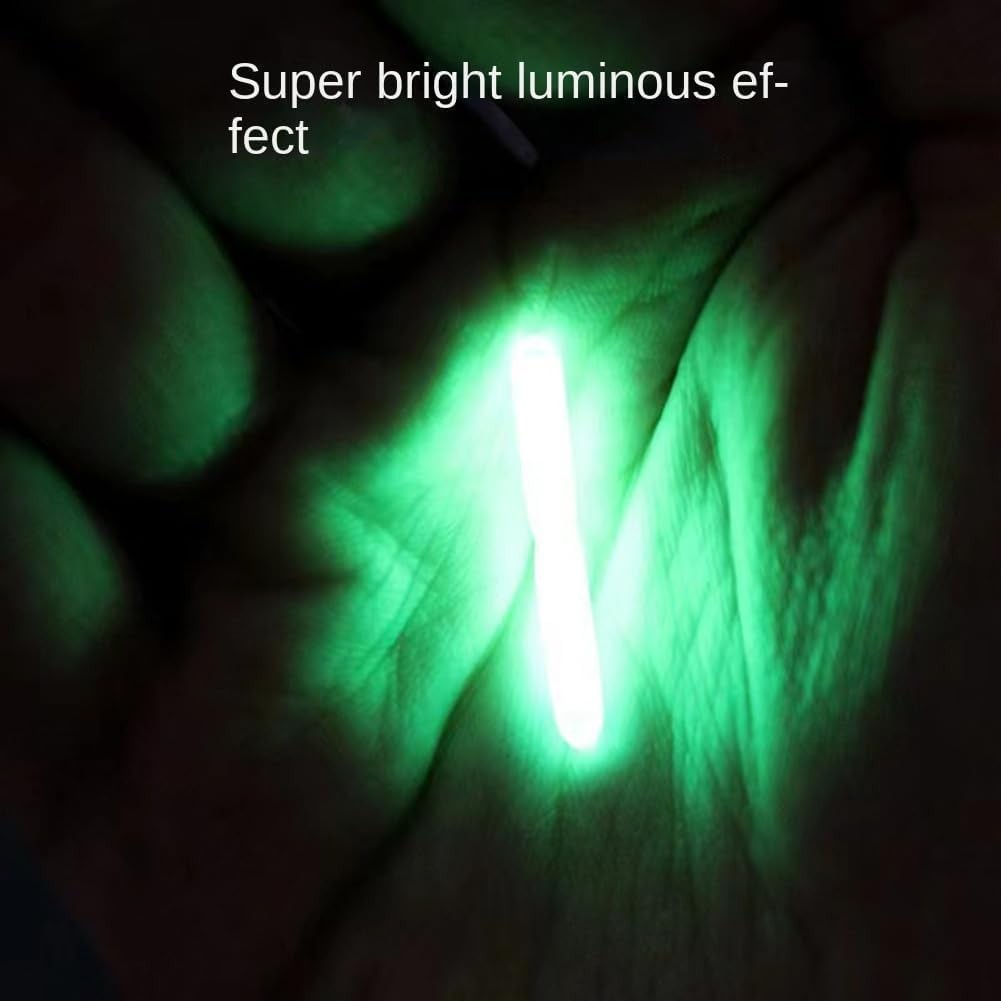 100 Pcs 3mm Fishing Float Light Sticks - Fluorescent Glow Sticks Tackle