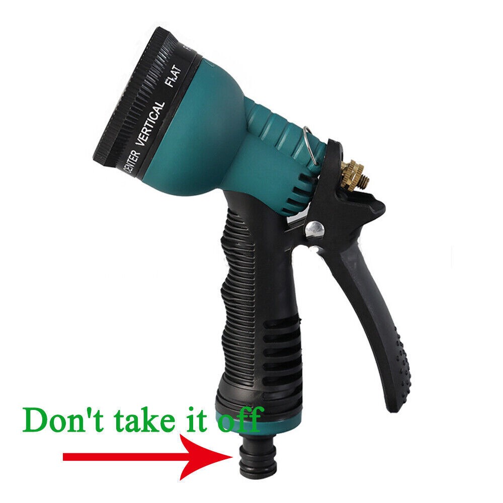 Garden Hose Nozzle Spray Nozzle 8-Pattern Heavy Duty High Pressure Leak Proof