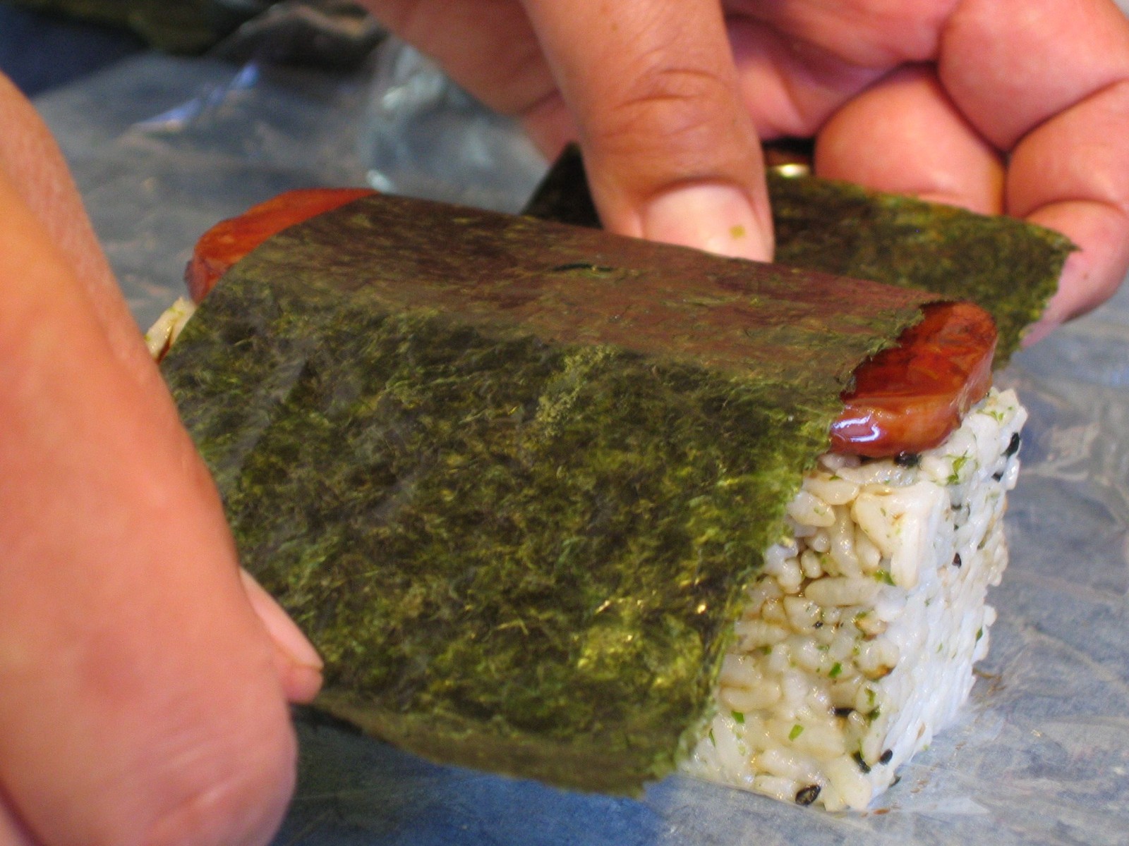 Single Spam Musubi Maker Clear Acrylic Hawaiian Japanese Sushi Rice Bento Press