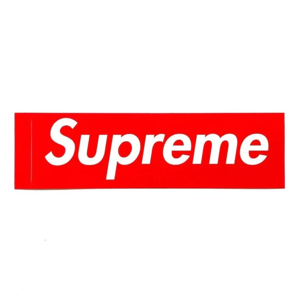 Supreme Box Logo Stickers (From 2003-2025)